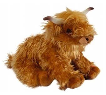 21cm,30cm Living Nature Highland Cow Soft Toy Soft Cuddly Plush Toy Small Large 