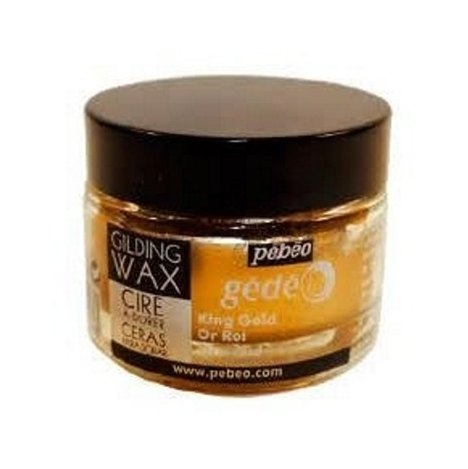 Pebeo Gedeo Gilding Wax - Platinum, 30 ml