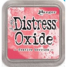 Tim Holtz Distress Oxide Ink Pad: Festive Berries 4 For £24