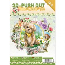 3D Push Out Book - Animals 6