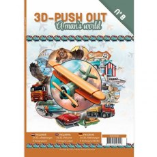 3D Push Out Book - A man's world 8