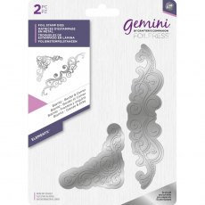 Gemini Foil Stamp Die - Elements - Biarritz - Border & Corner