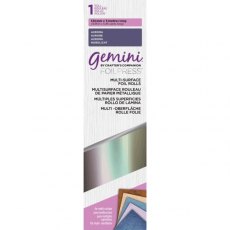 Gemini - Multi-Surface Foil - Aurora - 4 for £14