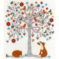Bothy Threads Kim Anderson Love Winter Counted Cross Stitch Kit