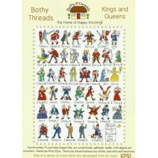 Bothy Threads Kings and Queens Counted Cross Stitch Kit