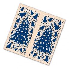 Tattered Lace Christmas Tree Gatefold Embossing Folder (EF168)