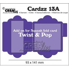 Crealies Cardzz Stansen/Dies No.13a Add on for Cardzz 13: Twist & Pop CLCZ13A