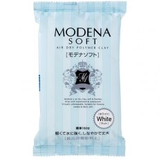Modena Soft Air Dry Polymer Clay - White 150g