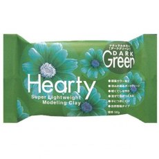 Hearty Air Drying Modelling Clay - Dark Green 50g