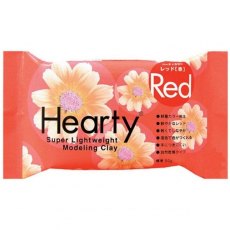 Hearty Air Drying Modelling Clay - Red 50g