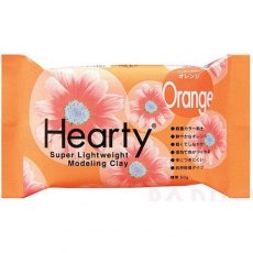 Hearty Air Drying Modelling Clay - Orange 50g