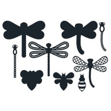 The Paper Boutique Dragonflies and the Bee
