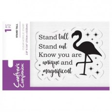 Crafters Companion Acrylic Stamps - Stand Tall â€“ 4 for £8.99