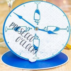 Crafters Companion Acrylic Stamps - Prosecco O'Clock â€“ 4 for £8.99