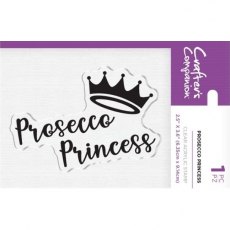 Crafters Companion Acrylic Stamps - Prosecco Princess â€“ 4 for £8.99