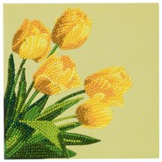 Craft Buddy 'Spring Tulips' Crystal Card Kit CCK-A17