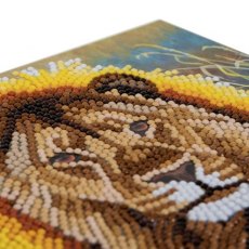 Craft Buddy 'Resting Lion' Crystal Card Kit CCK-A13