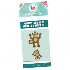 FMM Mummy and Baby Monkey Set