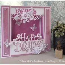Creative Expressions Paper Cuts Collection - Happy Birthday Edger Die