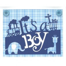 Creative Expressions Paper Cuts Collection - It's a Boy Edger Die