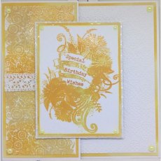 Phill Martin Bohemian Vintage Banner A6 Rubber Stamp