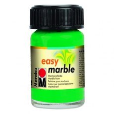 Marabu Easy Marble 15ml Rich Green 067 - 4 For £11.99