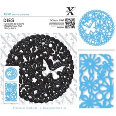 DoCrafts Xcut Dies Floral Cluster Circle