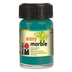 Marabu Easy Marble 15ml Turquoise 098 - 4 For £11.99