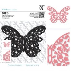DoCrafts Xcut Dies Floral Filigree Butterfly