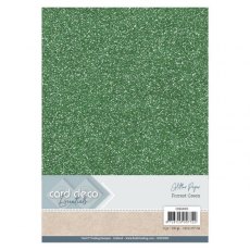 Card Deco Essentials Glitter Paper Forrest Green Buy 3 Get 1 FREE