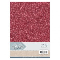Card Deco Essentials Glitter Paper Christmas Red Buy 3 Get 1 FREE