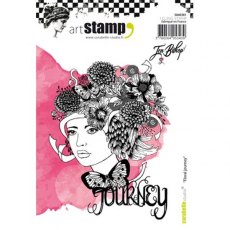 Carabelle Studio Cling Stamp A6 : Floral journey by Jen Bishop