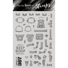 Hunkydory For the Love of Stamps - Misfit Robots