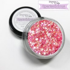 Stamps by Chloe Strawberry Sorbet Sparkelicious Glitter 1/2oz Jar £5 Off Any 3
