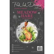 Pink Ink Designs A5 Clear Stamp Meadow Hare