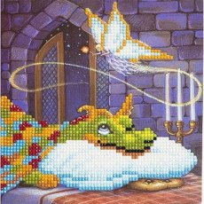 Craft Buddy 'Dragon and the Cookie Fairy' Crystal Card Kit CCK-A6