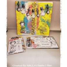 Aall & Create A4 Stamp #142 Edison Game