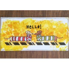 Aall & Create Border Stamp set #168 - Long Wishes