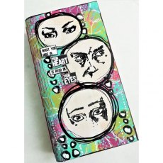 Aall & Create A6 Clear Stamps #174 Eyes - CLEARANCE