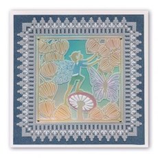 Clarity Stamp Ltd Dewdrop Fairy A6 Square Groovi Baby Plate