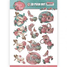 Yvonne Creations - Flowers with a Twist - Tea Time 3D Pushout Set Of 4