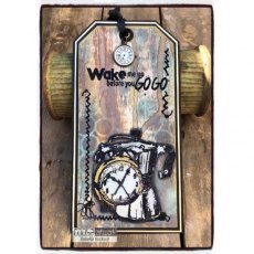 COOSA Crafts Clear Stamps #11 - Wake Me Up A7