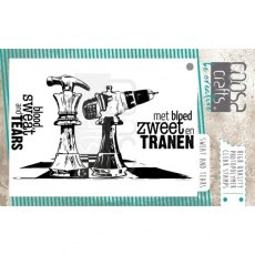 COOSA Crafts Clear Stamps #11 - Sweat and Tears A7