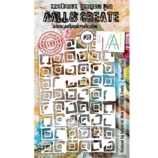 Aall & Create A6 Stencil #59