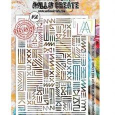 Aall & Create A5 Stencil #50 Little Tribe