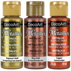 DecoArt Dazzling Metallics 59ml - Teal 4 For £11.99