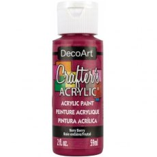 DecoArt Crafter's Acrylic - Very Berry 4 For £8.99