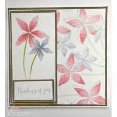 Julie Hickey Designs Stamp Set - Flower Fusion