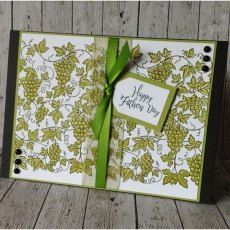 Crafter's Companion Background Layering Stamps - Fruit of the Vine