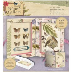Papermania Nature's Gallery A5 Box Frame Decoupage Card Kit